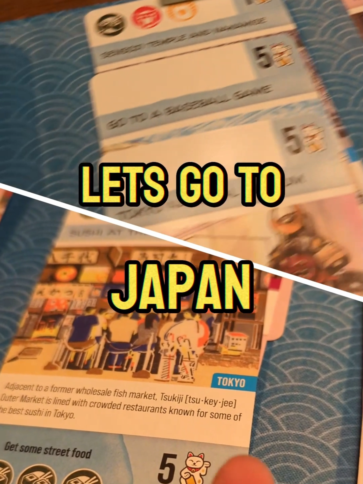 Quick Look! Lets Go to Japan Board Game #boardgame #familygame #familygamenight