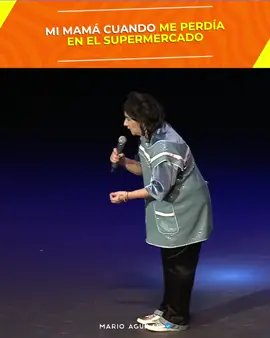 Mi mamá cuando me perdía en el supermercado 😂 #MarioAguilar #Comedia 