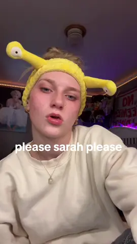 sarah it’s friday sarah please sarah