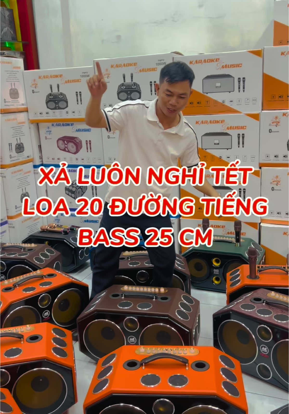 Xả luôn về Tết nhé 😂🥰 #loa20duongtieng #achauaudio #loaxachtay  