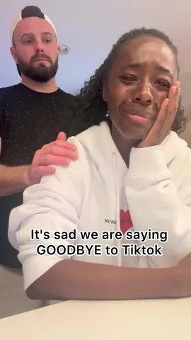 Bye Tiktok, you literally built our career and made us connect with millions of friends here.  We will always cherish you💔 #byetiktok #savetiktok #bantiktok #tiktokban 