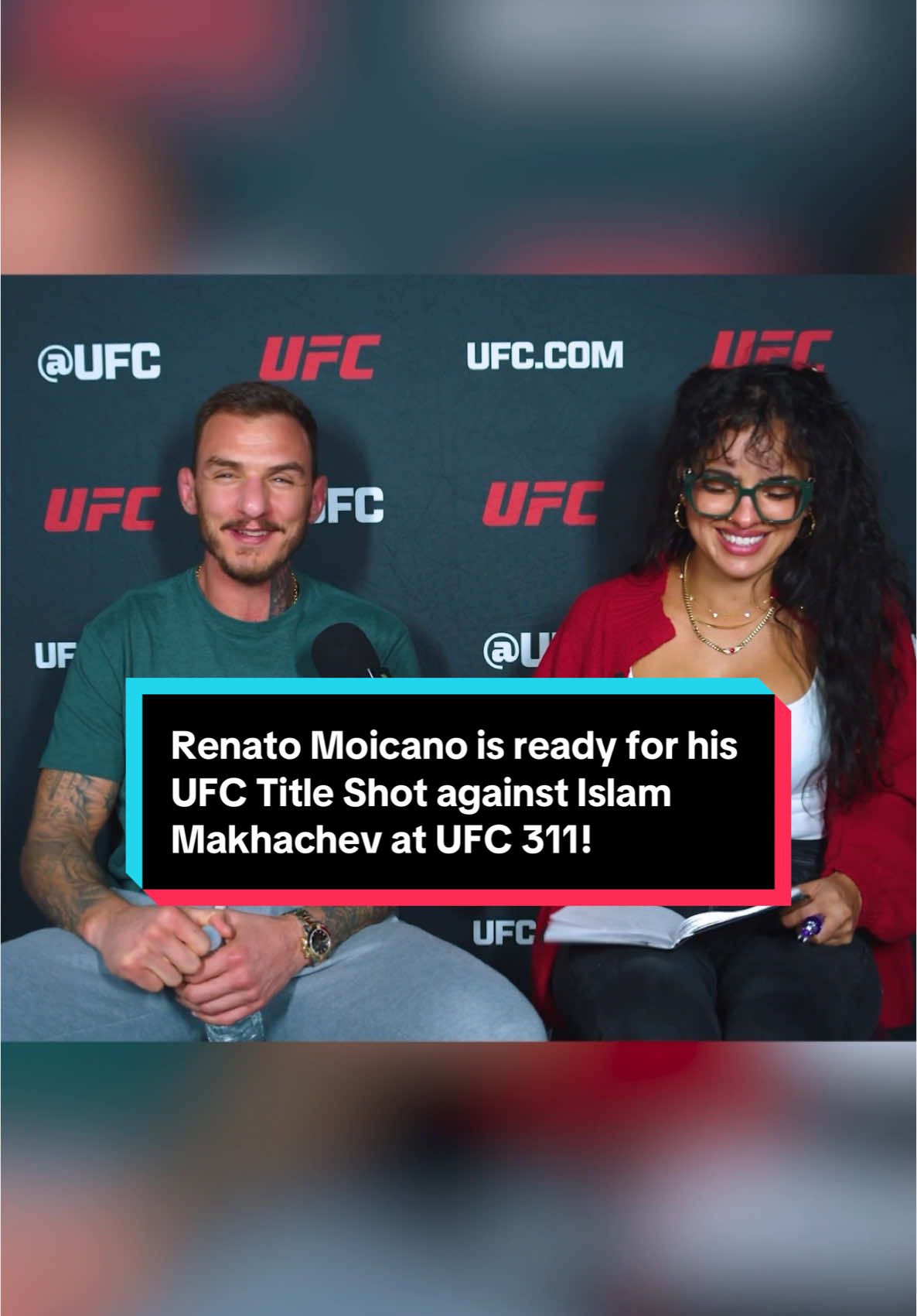 Renato Moicano is ready for his UFC Title Shot against Islam Makhachev at UFC 311! Renato and Nina Drama talk bitcoin and so much more! #UFC #mma #renatomoicano #islammakhachev #ninadrama #kickboxing #boxing #muaythai #muaythaifighter #muaythaifighter #taekwondo #jiujitsu #brazilianjiujitsu #jiujitsugrappling #jiujitsulifestyle #wrestling #wrestlingtiktok #wrestlingtok #fit #Fitness #grappling #karate #ufc311