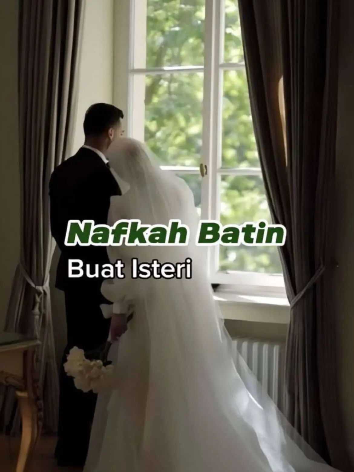 ISLAMIC TIPS : NAFKAH BATIN ISTERI YANG SUAMI PERLU TAHU Nafkah batin dalam perkahwinan melibatkan perhatian emosi dan kasih sayang, bukan hanya fizikal. Suami perlu menunjukkan kepedulian melalui tindakan seperti memuji, memberi kejutan, memanjakan isteri dan banyak lagi. Ini mempererat hubungan dan meningkatkan keharmonian rumah tangga. #fyp #nafkahbatinisteri #sampaisyurga #coupleromantic #rumahtanggabahagia #happyeverafter