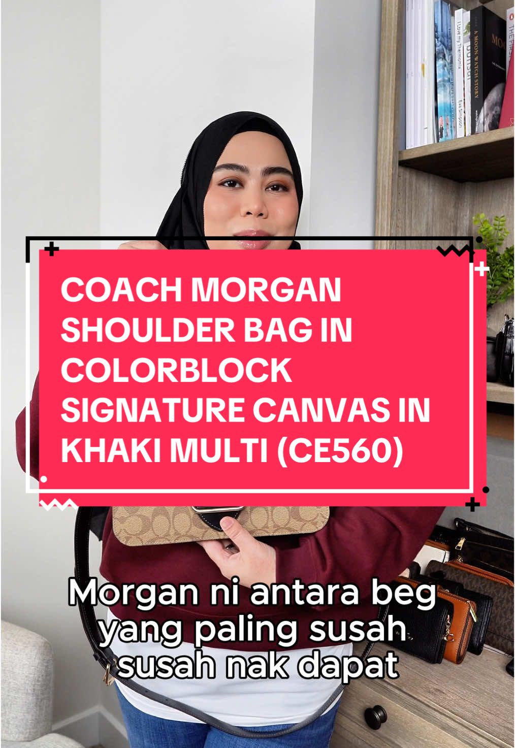 ✨ Shoulder bag cantik, siapa tak nak?! ✨ Bestie, tengok ni! COACH Morgan Shoulder Bag ni lawa gila 😍 Dengan colorblock signature canvas dalam Khaki Multi, confirm nampak classy bila pakai! 👜💖 💸 Harga: RM1090 (sebelum voucher, okay Bestie!) Tak nak terlepas? Pergi ke TikTok Shop kami sekarang! #CoachMalaysia #CoachMorganBag #UsaLoveShoppe #OOTDMalaysia #LuxuryBagLovers #BestieShoppingTime #HandbagMalaysia