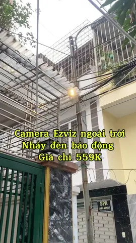 Camera nháy đèn khi có chuyển động . An tâm cho dịp cuối năm #camera #cameraquansat #ezvizcamera #xuhuong #trending #tholapcamera #cameradongduong 