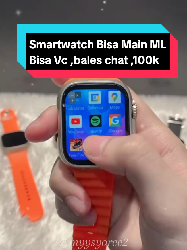 Smartwatch Bisa main game #smartwatch #smartwatchviral #smartwatchmurah #smartwatches #smartwatchreview #jamtangan #jamtanganpintar #fyp 
