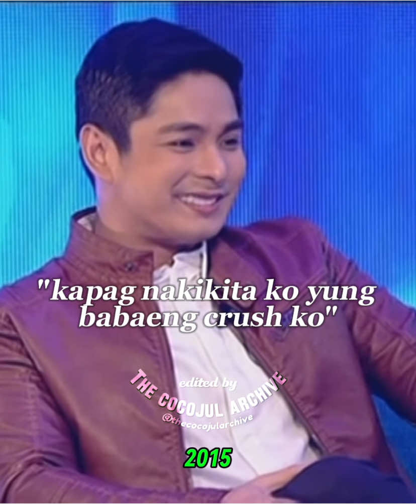 crush ni @Coco Martin mula noon hanggang habangbuhay 🙈❤️ #cocojul #cocomartin #juliamontes #fyp