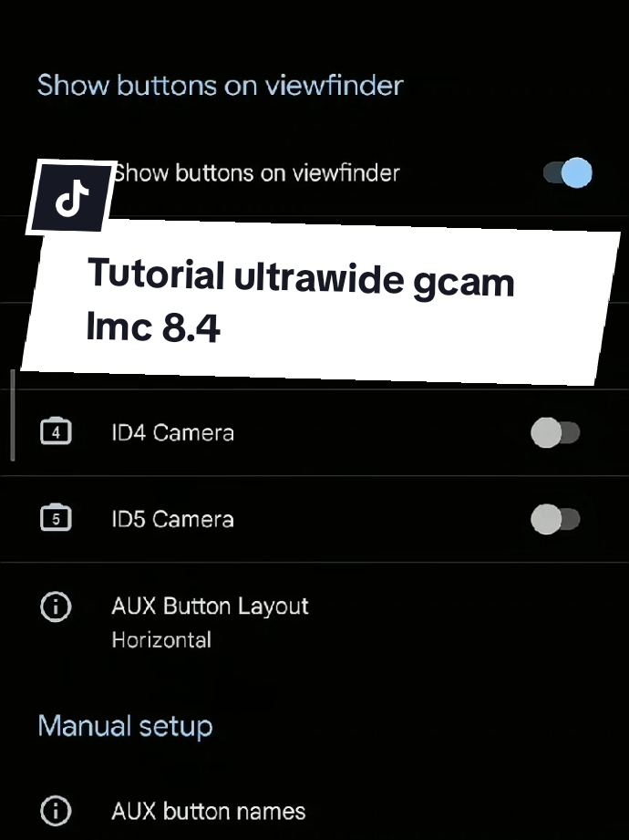 tutor 0,5 gcam lmc8.4🫠 buat yang masih bingung cara aktifin ultrawide di gcam lmc  simak videonya ‼️ untuk Lis id itu beda beda ya jadi kalian bisa cek id camera kalian pake camera hw😊 bantu 1k🫠 #gcam #gcamlmc84 #tutorialgcam #carapasanggcam  #gcamforandroid  #ultrawidegcam  #fyppppppppppppppppppppppp 