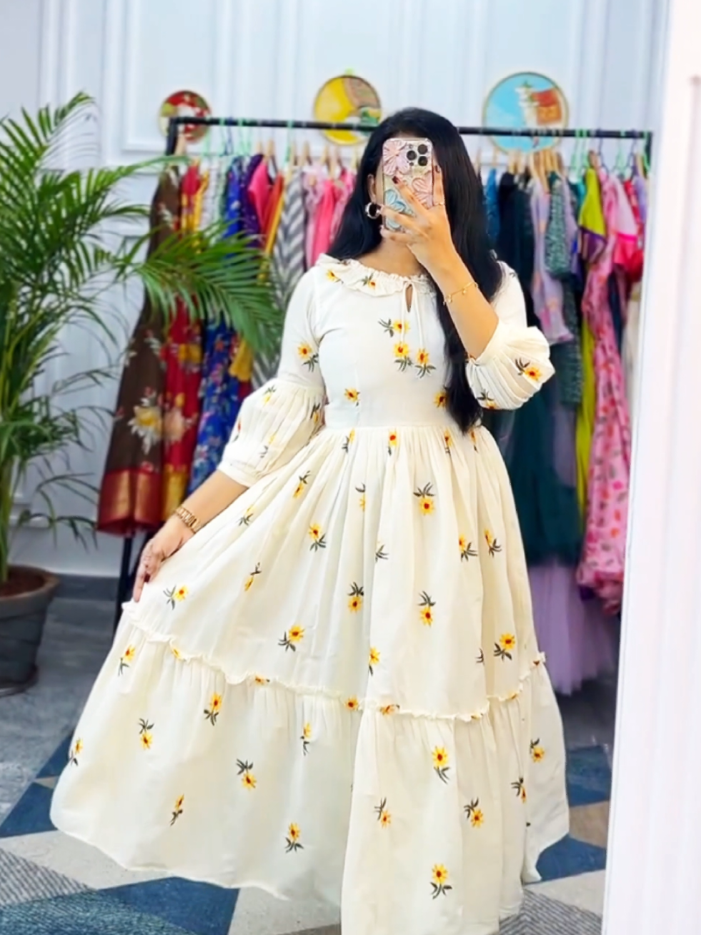 Our another Tops collection ❤️🌹 embroidery work  Stylish tops 🔥🔥 #Dhakaiyas_collection  #newdress  #ready_drees  #unfrezzmyaccount  #ready_drees  #viralvideochallenge  #tiktokbangladesh  #new_Drees_2025  #Dhakaiyas_collection ❤️🌹 