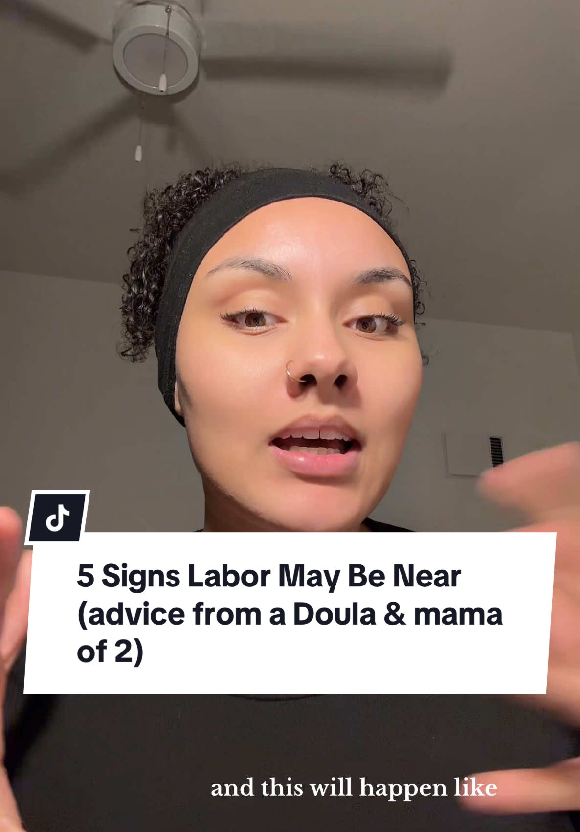 Signs I experienced before going into labor | 5 Signs Labor may be near #firsttimemom #pregnancy #pregnancytiktok #pregnanttiktok #birth #laboranddelivery #doulasoftiktok #pregnant 