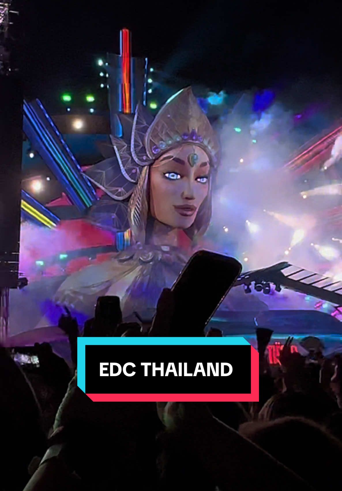 EDC THAILAND !! The feeling is so surreal!!! You need to be here , day one / 3  #edcthailand2025 #festival #edm #tiesto #phuket 