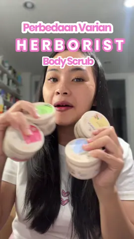 Perbedaan herboris Body Scrub #herborist #bodyscrub 