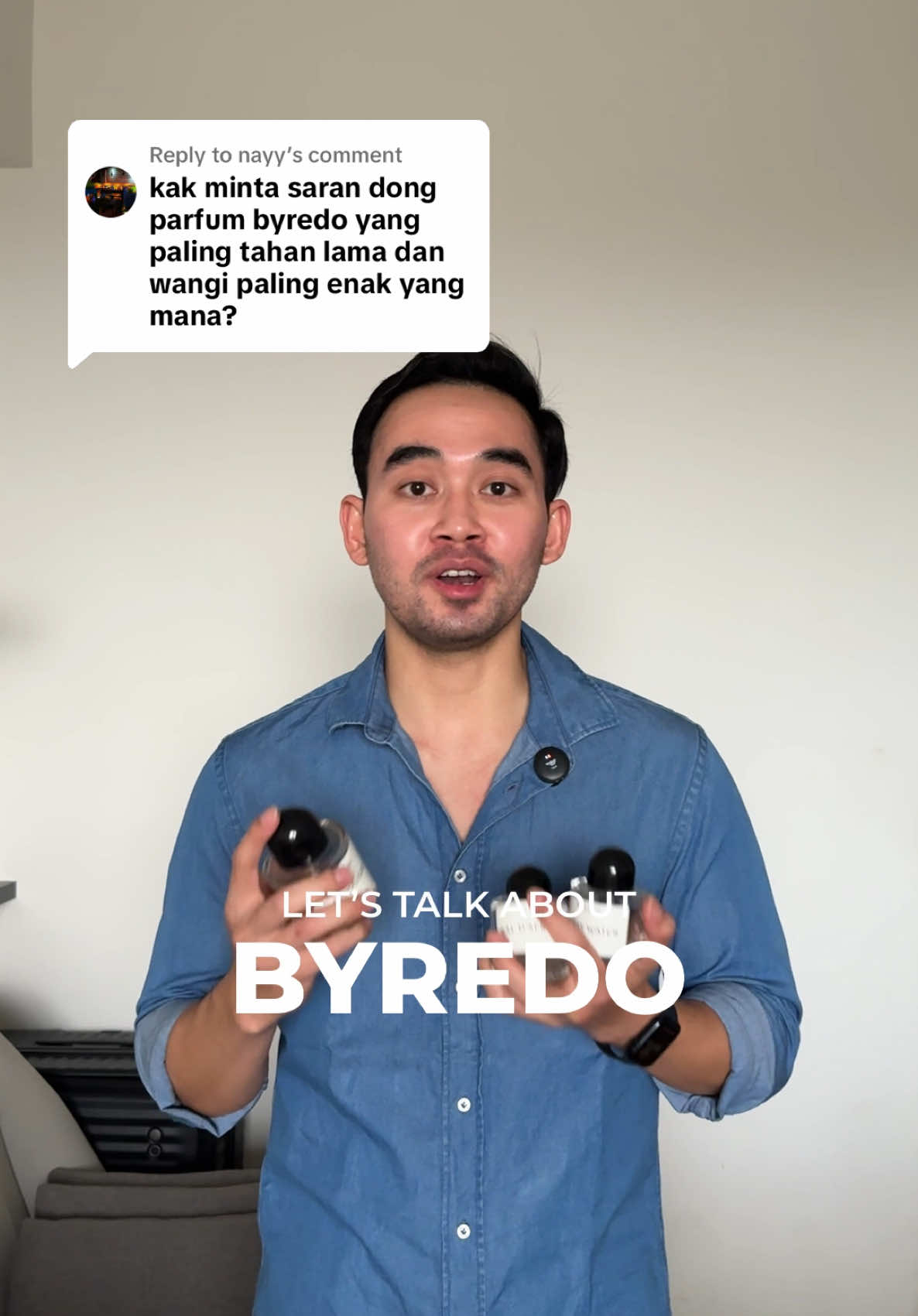 Replying to @nayy ini sedikit review gue tentang Byredo ! Semua koleksi yang gw punya udh pasti enak menurut gue hahaha tp yang longevitynya ok (again menurut gw) adalah … nonton sampai habis @BYREDO #perfume #byredo #byredofragrance #review #personalreview #personalopinion 