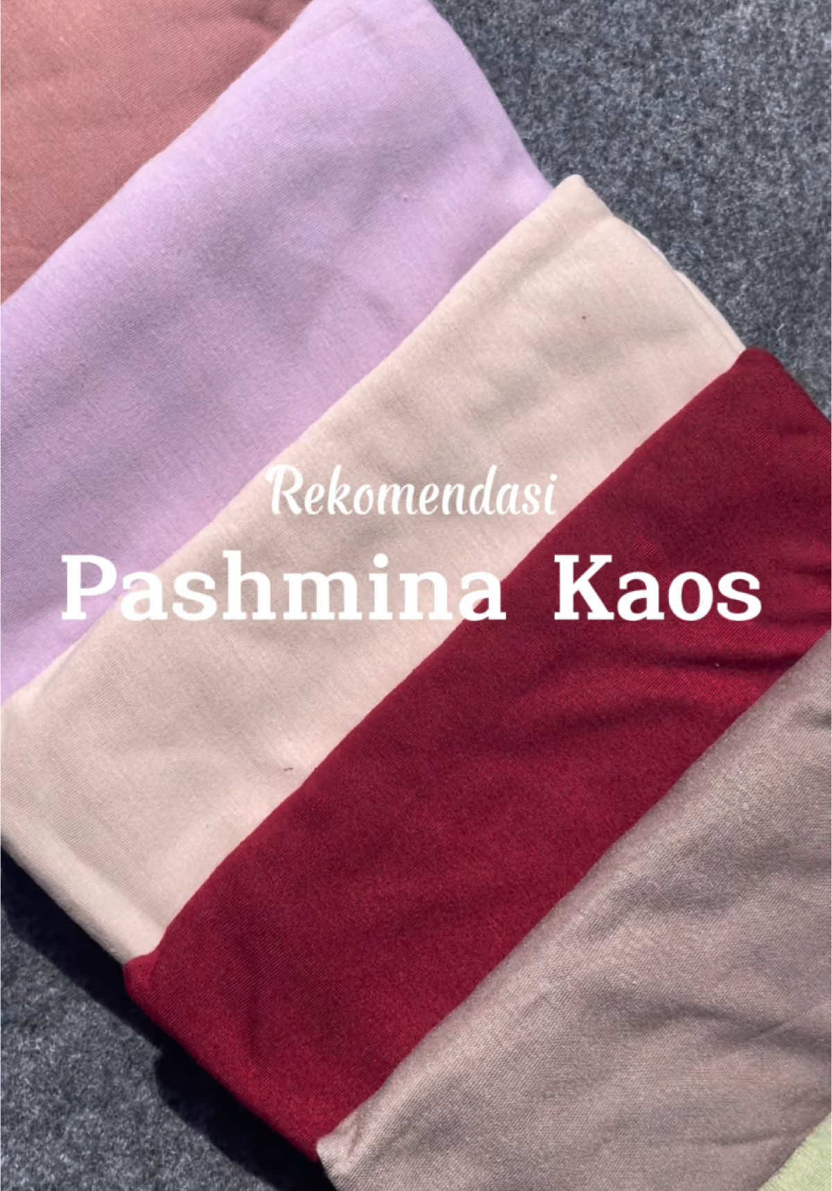 Pashmina Kaos🫶🏻