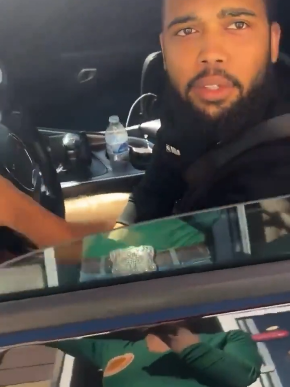 and the craziest thing is this guy has a wife and kid but is still out getting caught lacking at a drive thru acting like he has nothing to lose 😭. I'd rather not be remembered at all than be remembered as the first person who committed goonicide 💀 #fyp #skillissue #lacking #goonicide  #drivethru #loser 