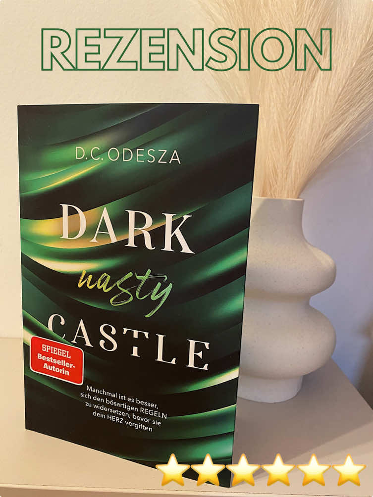 Meine Rezension zum Band 5 der Dark Castle Reihe von der lieben @D.C. Odesza ✨💚 #BookTok #booktoker #booktokers #booklove #booklover #lovebooks #buchliebe #booksbooksbooks #fyp #booksoftiktok #tbr #sub #tbrlist #bookish #bookgirl #bookgirlies #bookgirls #bookgirlie #bookishthoughts #rezension #buchrezension #buchtipp #empfehlung #buchempfehlung #buchrezensionen #darkromancebooks #darkromancereads #obsessed #bookobsessed #bookstan #bookshelf #bookworm #bücher #bücherliebe #büchertok #bücherwurm #blogger #buchblogger #bookblogger #büchertok #büchertokgermany #buchtokgermany #booktokgermany #booktokdeutschland 