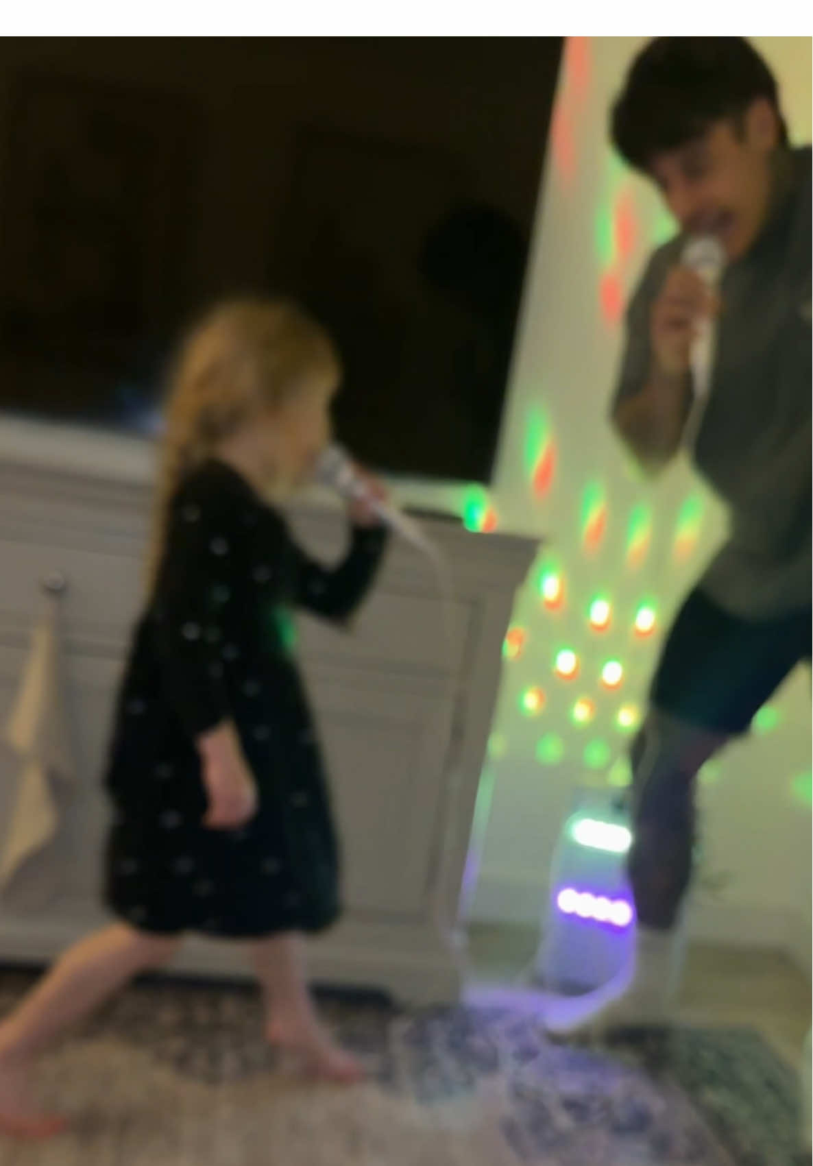 Elvis was filming 😂 from raves in Ibiza to raves at home lol #kids #dad #family #daughter #son 