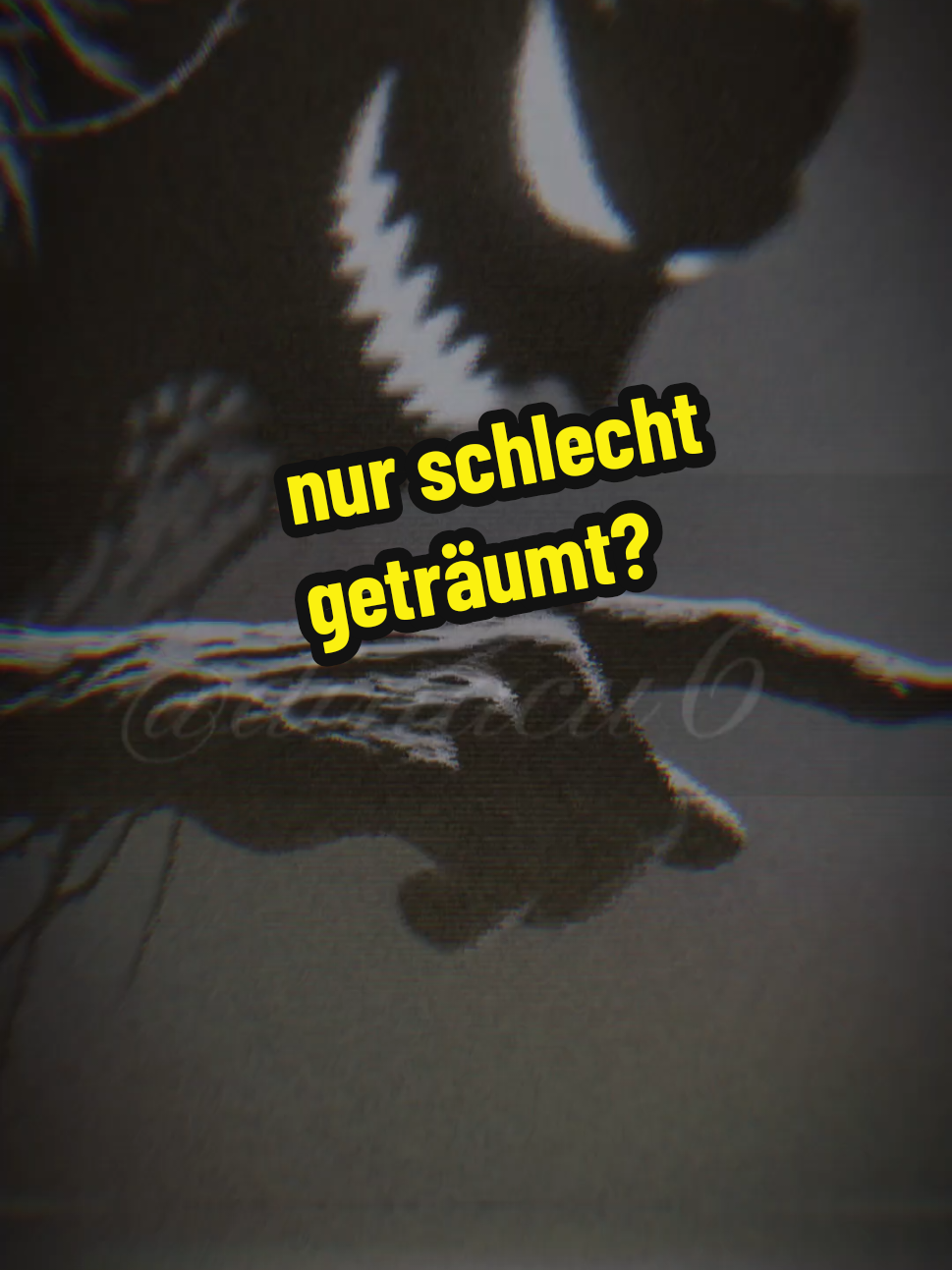 Nur schlecht geträumt? #gedanken #gefühle #gefühle #depressionen #dialoge #einsam #traum #monster 