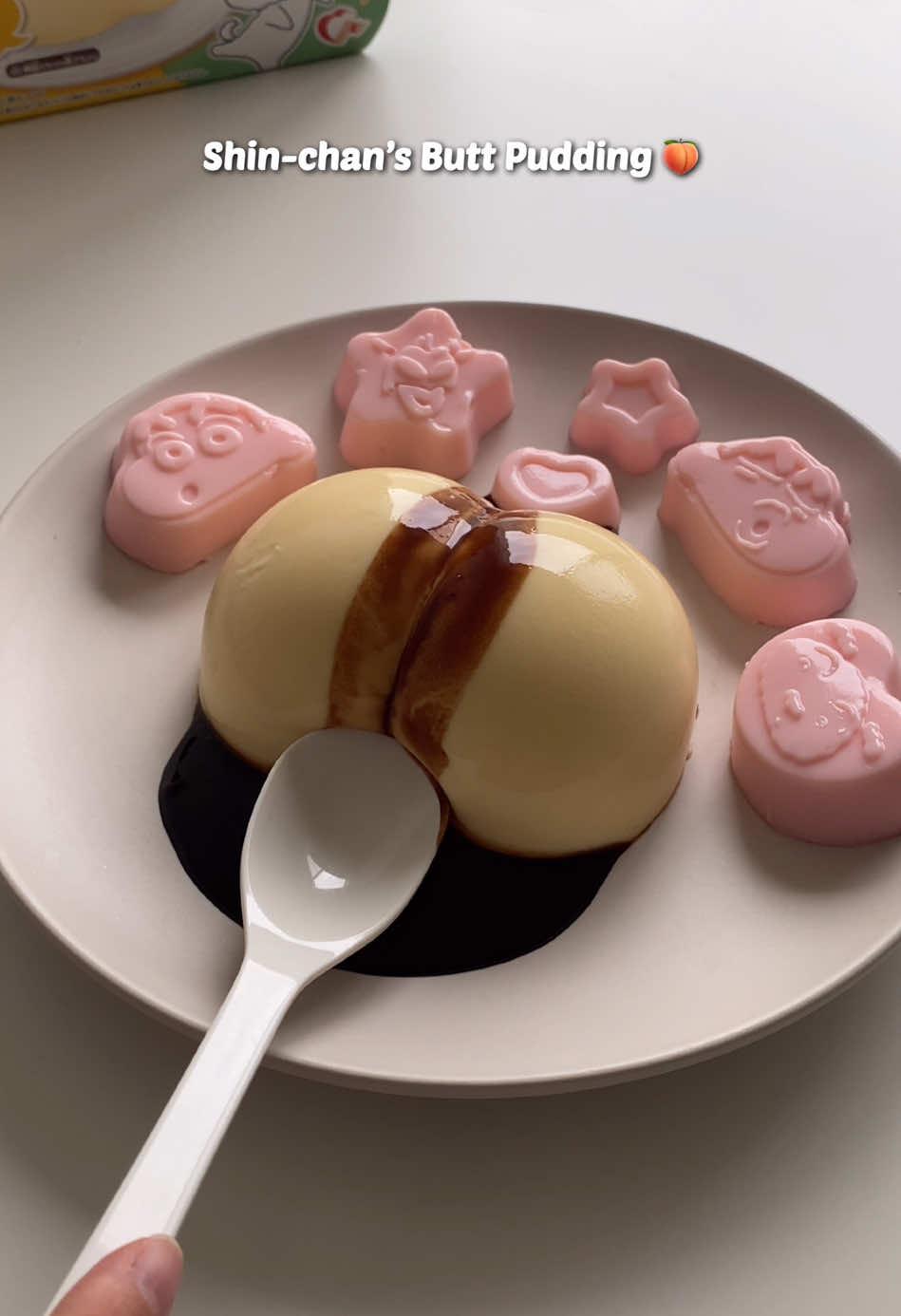 Sin-chan’s butt was so good 🍑💓 #sinchan #asmr #sweets #satisfying #fyp 