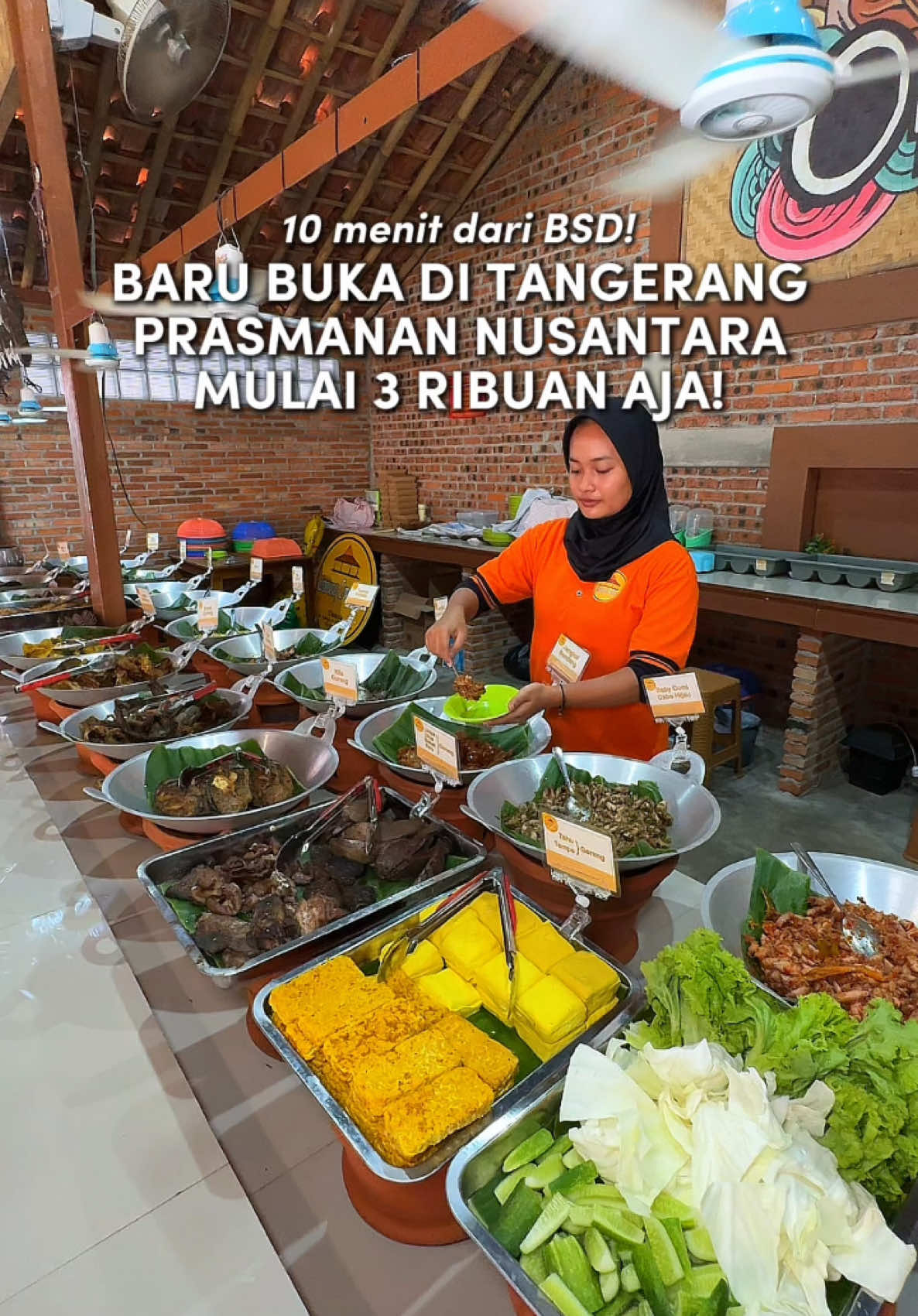 10 MENIT DARI BSD‼️BARU BUKA DI TANGERANG PRASMANANAN NUSANTARA MULAI 3 RIBUAN AJA👍 @waroeng_omah_ina  📍Cisauk - Jaha, Kadu Sirung, Kec. Pagedangan, Kabupaten Tangerang ✅Gojek : Waroeng Omah Ina Cisauk Bsd ✅Grab : Waroeng Omah Ina - Kadu Sirung ✅Menerima Pesanan Nasi Kotak & Cathering #makanannusantara #khasnusantara #masakannusantara #nusantarafood #medok #nusantaramedok #enakmurah #makanenakmurah #cisaukkuliner #kulinercisauk 