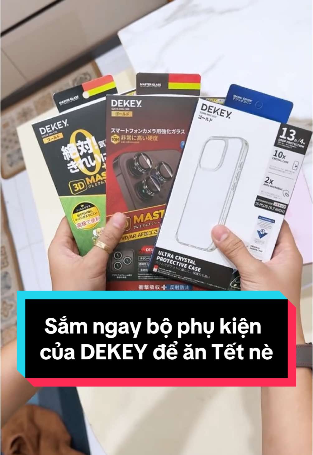 Sắm ngay bộ phụ kiện cực xịn của DEKEY để ăn Tết nào !!! #LearnOnTikTok #novagr #thanhcongnghe #education