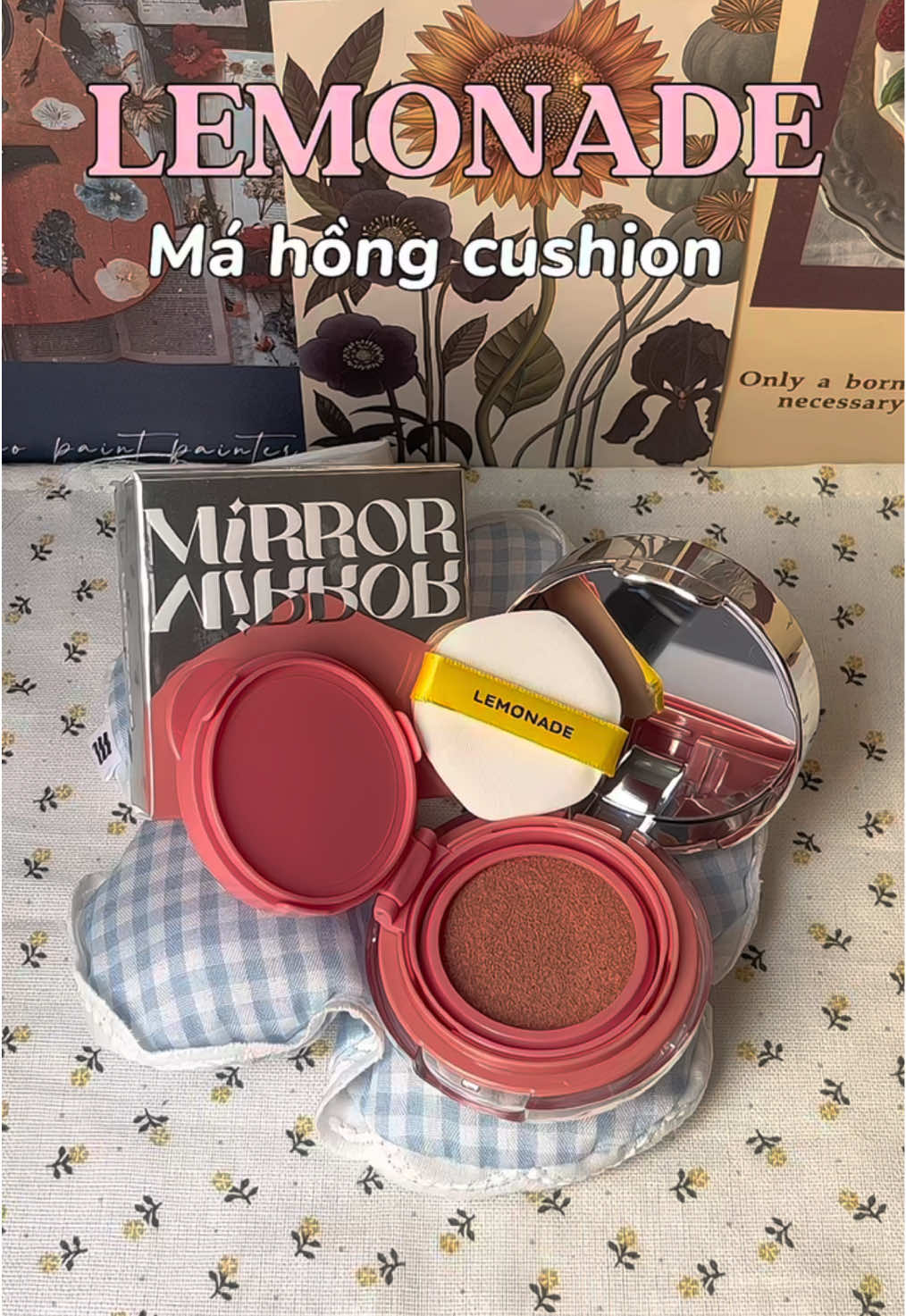 Má hồng cushion nhà 🍋, mấy bà đã thử chưa, cmt tui biết cảm nhận nha ✨ -- Nhớ follow tui đó..🧏‍♀️ #xuhuong #Trending #unboxing #fyp #koc #cushion #mahong #mahongcushion #lemonade #tet2025 #🍋 #makeup #makeuptutorial #tiktokshoptet 