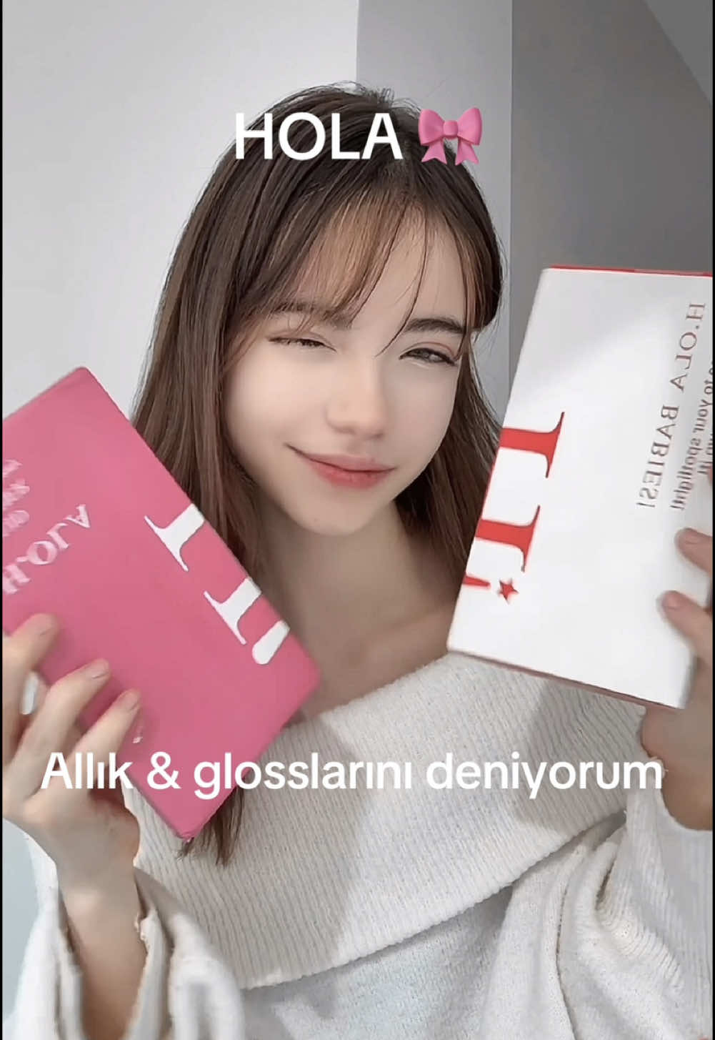 Hola markasını denedim @Hola  (Marka gözüktüğü için reklam)  Teşekkürler @Aryabektas bayıldım hepsine 💗