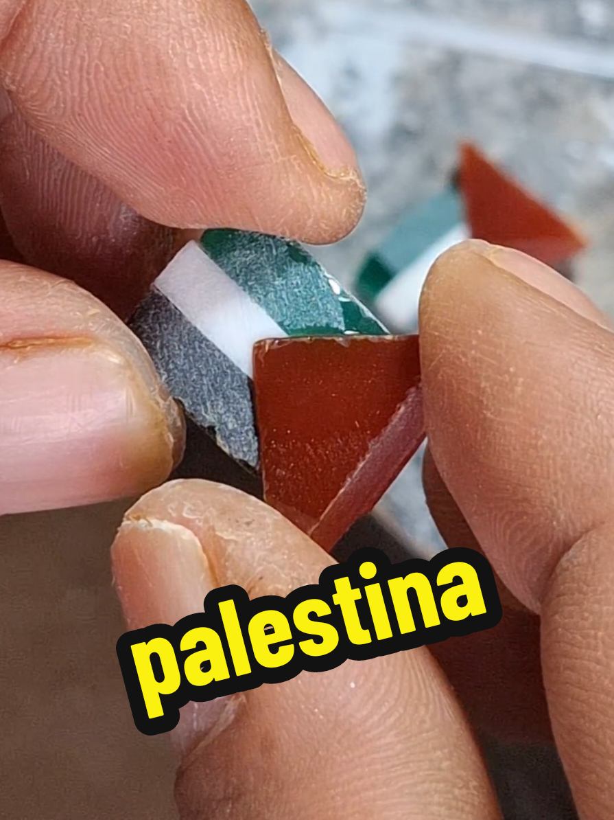 pengolahan batu akik palestina#gemstone #quartzcrystal #palestina_indonesia #batupalestina 