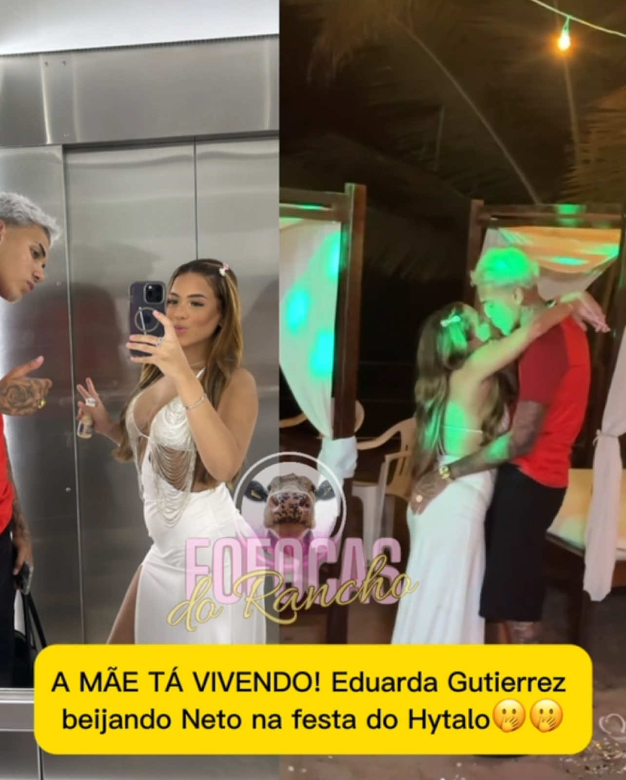 A MÃE TÁ VIVENDO! Eduarda Gurierrez beijando Neto na festa de Hytalo🫢 #eduardagutierrez #netoannes #netoannes_ #eduarda #neiff #andersonneiff #osneiff #ranchodomaia #carlinhosmaia #carlinhosmaiaof 