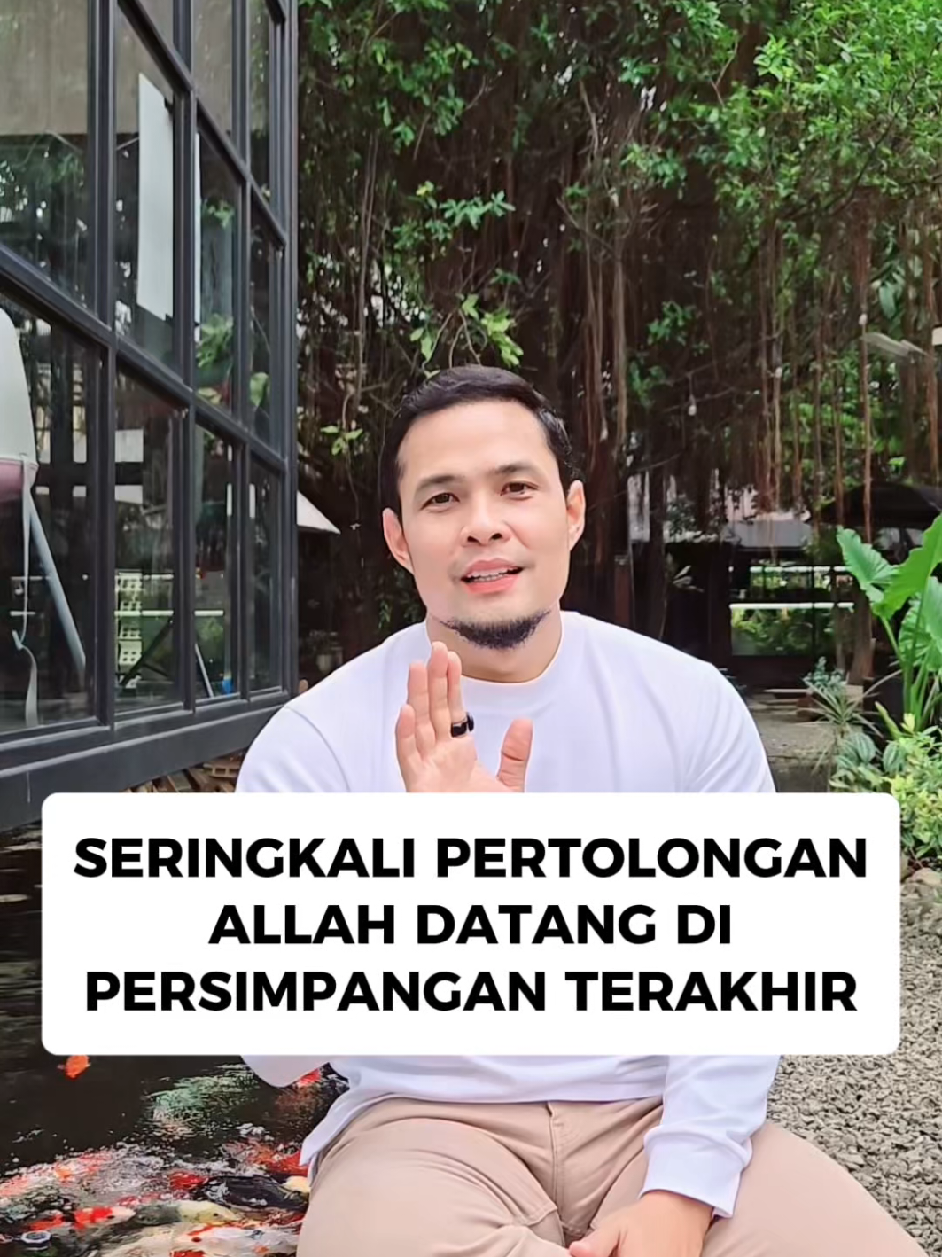 Seringkali pertolongan Allah datang di persimpangan terakhir. Ketika kita sdh merasa semua ini mustahil jk tanpa pertolongan Allah. #family #motivation #inspiration #fyp 