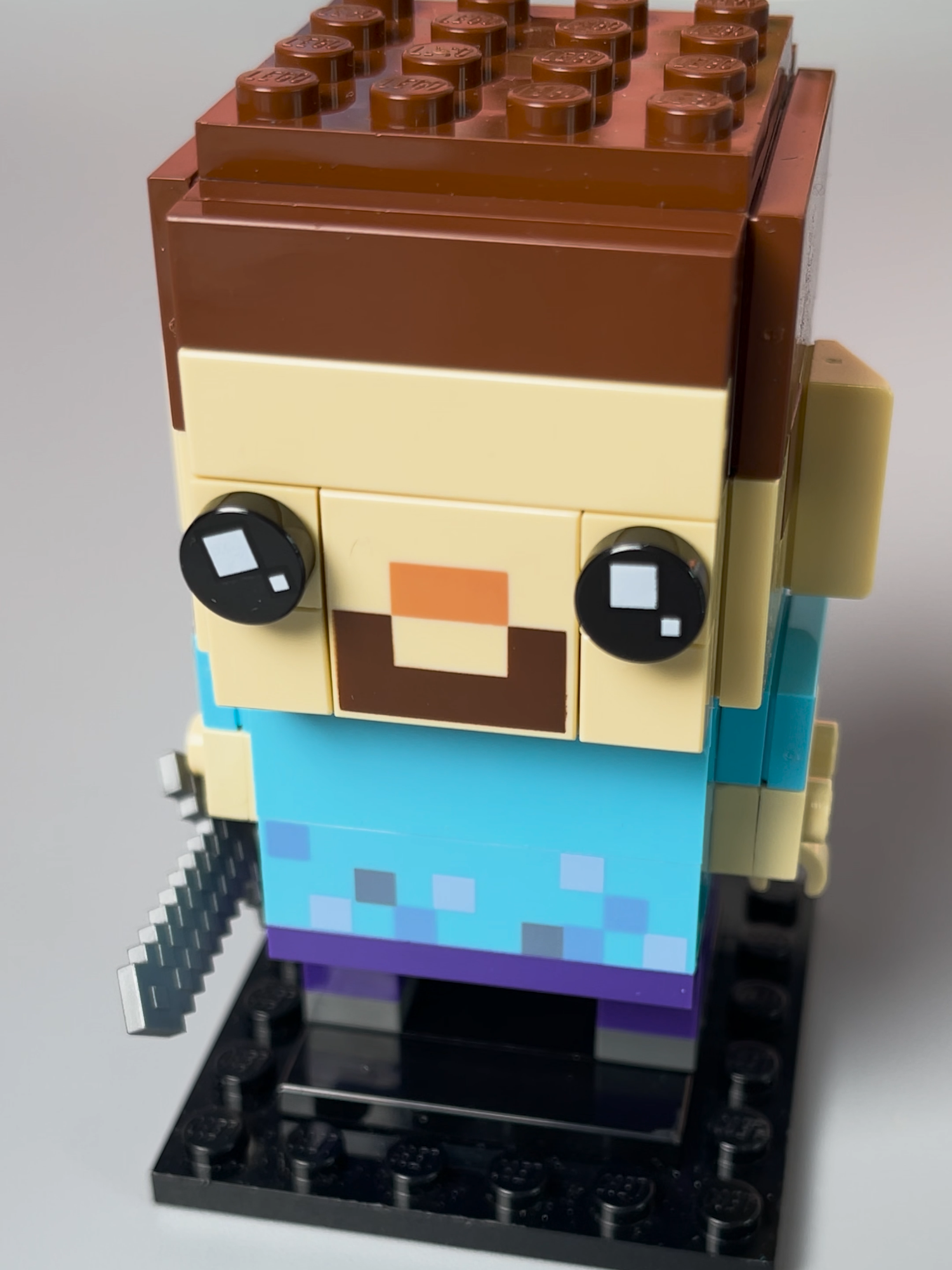 LEGO® Minecraft Steve  #Legotiktok #Minecraft #Steve #crazyfrog