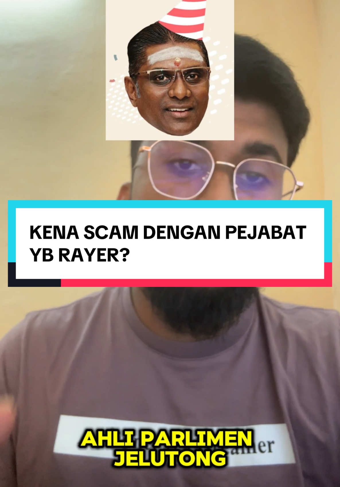 Kena Scam dengan Pejabat YB RSN Rayer? Janji Kosong Khianati Usaha Kami Cukup-cukuplah, tahap kesabaran saya dah sampai limitnya. Pada 16 November 2024, saya sebagai pengerusi NGO Community Rising bertemu dengan YB RSN Rayer, Ahli Parlimen Jelutong dan Pengerusi Lembaga Wakaf Hindu Pulau Pinang. Kami memohon dana untuk program kebudayaan Tamil anjuran pelajar USM. Respons awalnya? Penuh pujian, janji sokongan kewangan, malah berhasrat menjadi VIP acara tersebut. Tapi, lepas janji manis, apa jadi? ➡️ Komunikasi Lemah: Pejabat YB buat alasan “dana sedang proses” hingga ke hari program. ➡️ Pembatalan Saat Akhir: Pada hari acara, YB tarik diri dengan notis beberapa minit. ➡️ Dana Dijanjikan Tak Sampai: Hingga hari ini, dana yang dijanjikan masih ghaib, mesej tidak dijawab, dan akhirnya saya kena block oleh pejabat YB. Ini soal integriti, bukan sekadar wang. Pelajar dan belia bekerja keras menjayakan program ini, tetapi dihancurkan oleh janji kosong. Adakah ini kepimpinan yang rakyat mahukan? Rakyat perlu tahu: Ke mana dana pi? Kenapa bagi janji kosong? Kenapa tiada ketelusan? Jangan biarkan mereka yang kita pilih mempermainkan kepercayaan kita. #SJR #KenaScamDenganYB #RSNRayer #JanjiKosong #Ketelusan #PemimpinBerkhianat #Penang #IntegritiPenting #KarnivalTamil #viral #trending #explore #fyp 