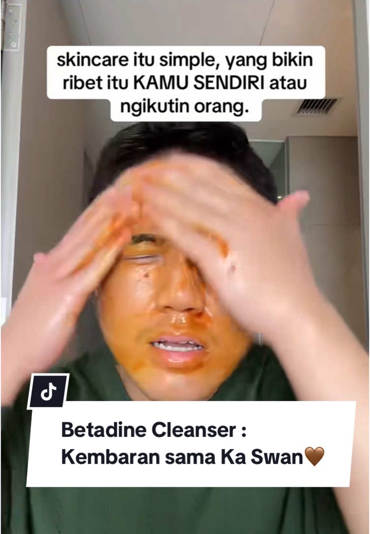#stitch with @Swanpedia, Ed.Sc Izin stitch ya Ka Swan, aku juga secocok itu sama Betadine Cleanser, udah pake dari awal Juni 2024, dan akan terus repurchase sampe tua hehe, love banget sama Betadine Cleanser! Bisa ngeredain bruntusan & jerawat aku🫶🏻 Kadang aku pake buat marinasi ketek juga, ketekku jadi ga bau✨🫶🏻