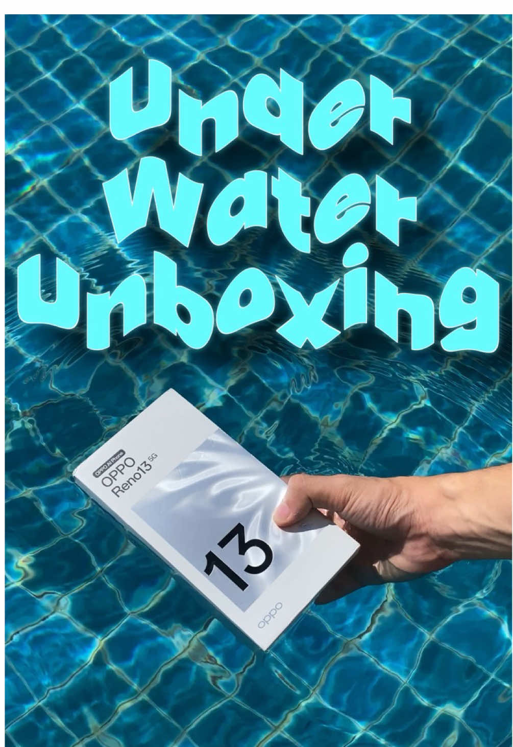 ရေထဲက OPPO Reno13 Unboxing #Unboxing #OPPO #reno13 #reno135g #tech #myanmar #underwater #phoneunboxing #portrait #camera #video #photo #photography #fyp #foryou #foryoupage #trending #tiktok #techgadgetmm #android 