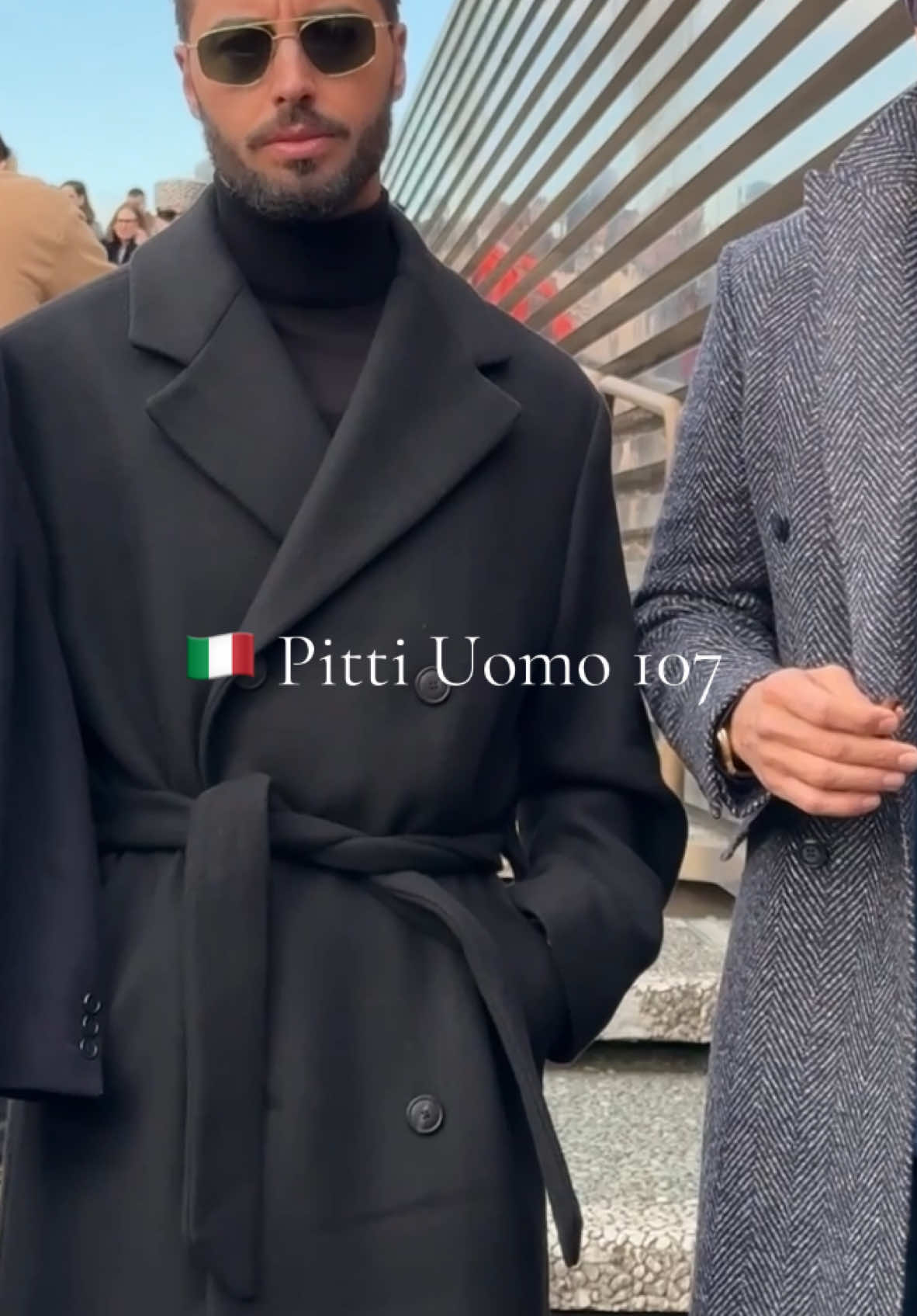 🇮🇹 Pitti Uomo 107 - Only good vibes! #fashiontiktok #pitti #fashion #modamasculina #gentleman 