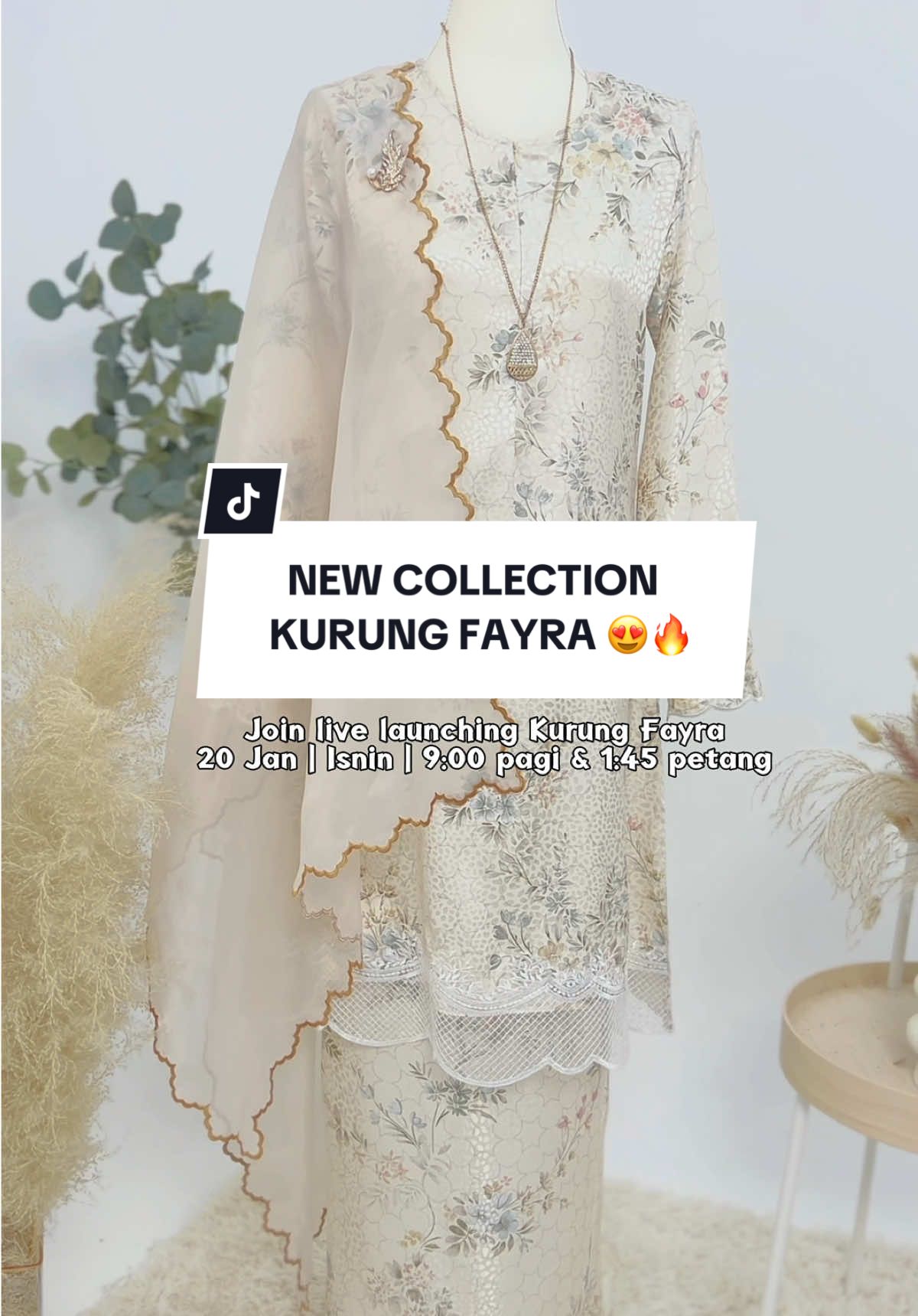 Wahhh!! New collection lagi, Kurung Fayra 🙈 Mesti ibu2 akan rambang mata tengok color2 Kurung Fayra ni, special dengan corak trendy tau! Stay tuned and join live launching Kurung Fayra isnin ni tau! 🥰🔥 #nfhboutiquegallery #newproductlaunch #kurungfayra #outfitraya #kurung #bajukurung #bajuraya2025 #nfhraya2025 #manismanislebaran #TikTokShop #fyp 