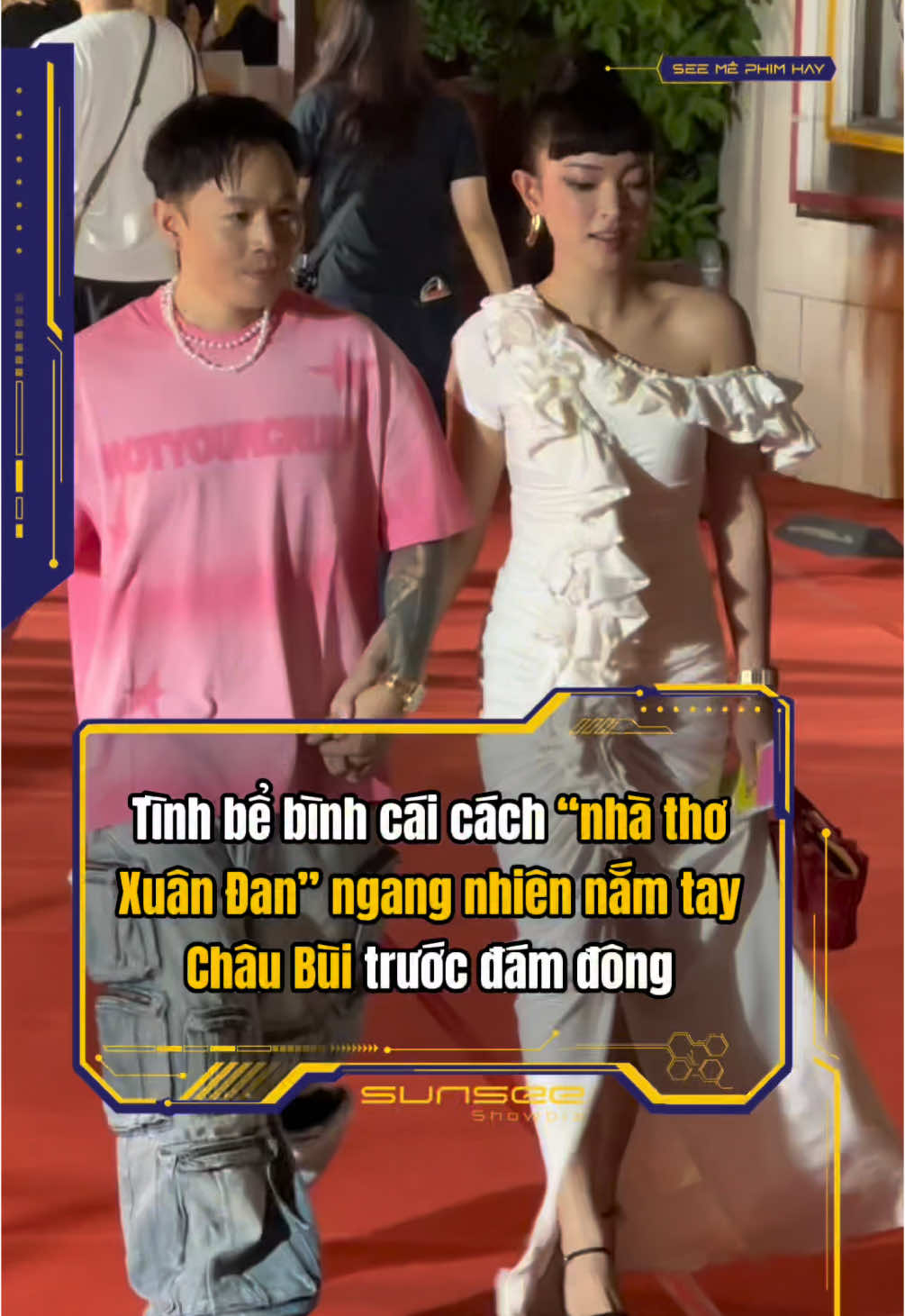 Binz nắm tay Châu Bùi mãi không rời #BoTuBaoThu #sunseeshowbiz #BoTuBaoThubysunsee #tiktokgiaitri #tiktoksoiphim #tiktokgiaitrihub #movietok #filmtok #tiktoksoiphim #TranThanhTown #Galaxystudio 