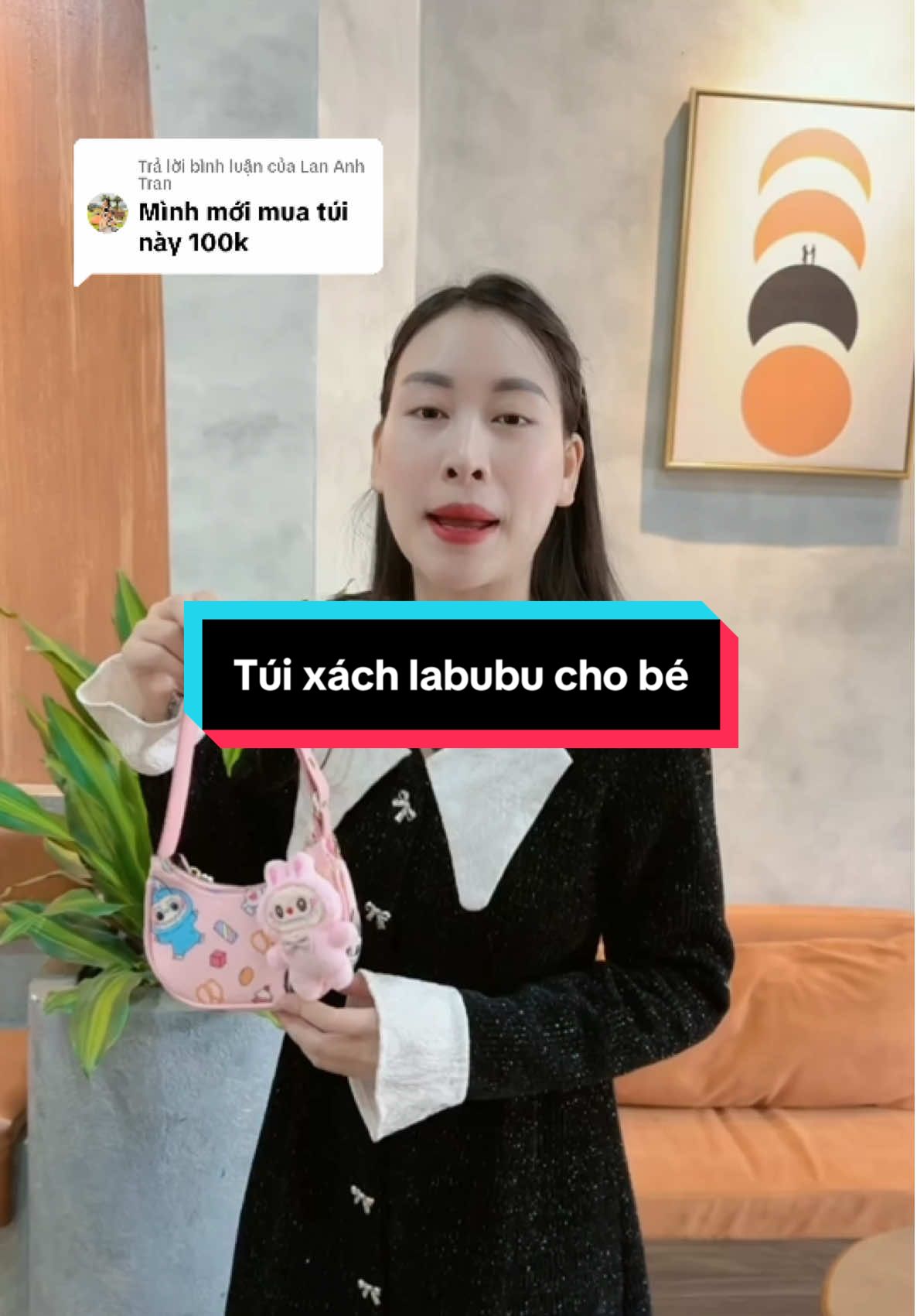 Trả lời @Lan Anh Tran túi đựng lì xì cho bé đi chơi Tết #giadinhchipchip #review #thoitrangtreem #tuixach #tuixachchobe #tuixachlabubu 