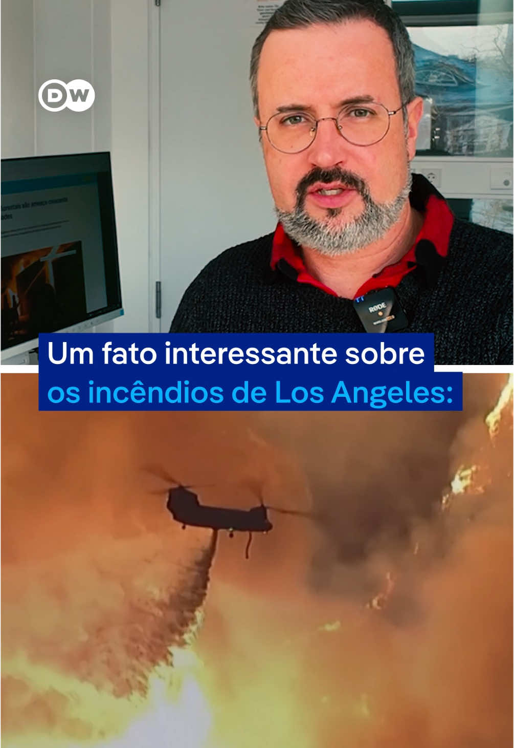 Os motivos para o inferno de #LosAngeles #Incêndios devastadores atingem Los Angeles em uma época atípica. Vegetação seca, ventos intensos, meses sem chuva e #mudançasclimáticas criam o cenário perfeito para o desastre, que já superou em 100 vezes a média histórica de destruição em janeiro. #tiktoknotícias 