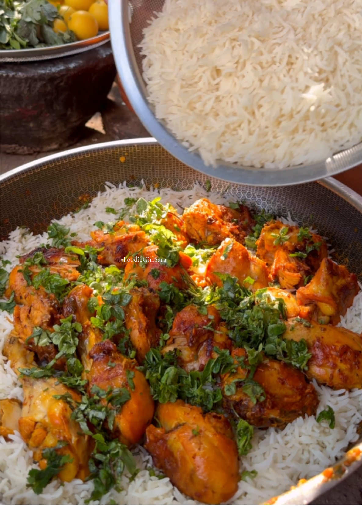 Chicken tikka biryani🔥🤤 (Please do Subscribe my YouTube Channel) #cooking #Recipe  #recipes #foryoupage❤️❤️ #fypシ゚viral #outdoorcooking #fry #foryo #TikTokFood #chutney #Food #chicken #foryoupage❤️❤️ #outdoorcooking 