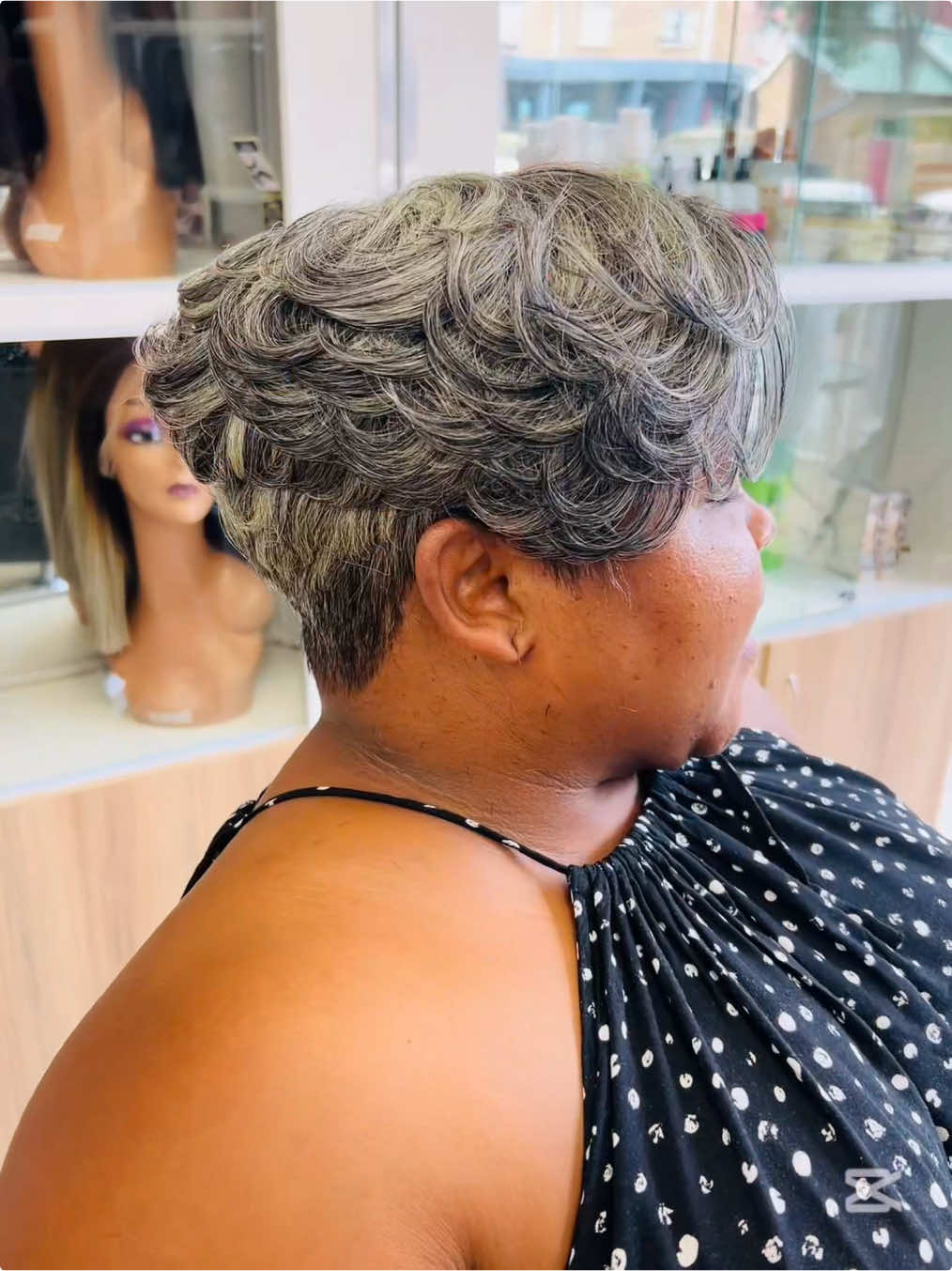 #fyp #fypシ゚ #sama28 #trending #hair #wigs #pixiecurls #shorthair #pixiecuts #popcorn #bobcutstyle #drycurls #fingerwaves #naturalhair #hairstyle #hairtransformation #blackgirlmagic #midrand #no1 #salon 