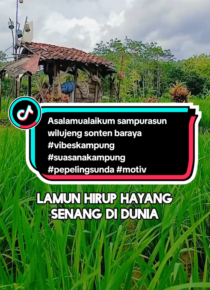 Asalamualaikum sampurasun wilujeng sonten baraya #vibeskampung #suasanakampung #pepelingsunda #motivasisunda #katakatasunda🤗 