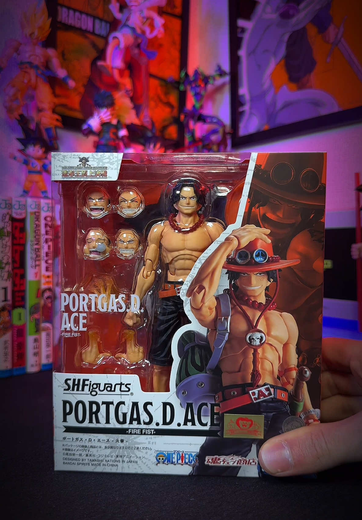 📦🇯🇵 LANÇAMENTO DA SEMANA!!!! S.H.Figuarts PORTGAS.D.ACE -Fire Fist- LINDO ESPETACULAR, GALERA FIGURE MAIS COMPLETA QUE ESSA DESCONHEÇO!!! FANS DE ONE PIECE PODE IR SEM MEDO!!! #onepiece #aceportgas #aceonepiece #shfiguarts  🔥🇯🇵📦🌎