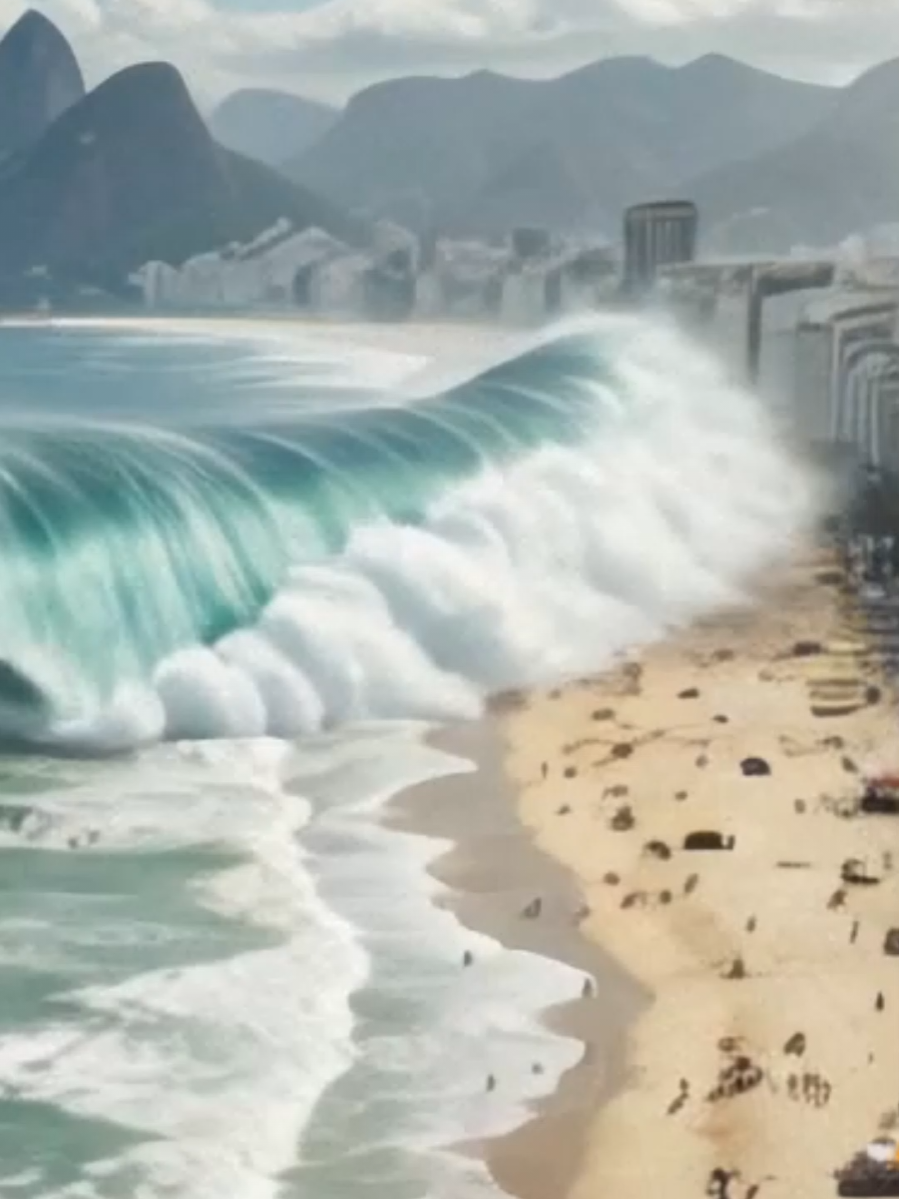 Tsunami Brazil #tsunami #creative #apocalypse #br #ai #ia #uk #usa_tiktok #uktiktok #strang #theend #Sean #dead 