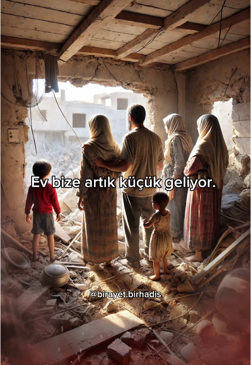 Huzurun İçinde Şikayet, Yıkıntıların Arasında Şükür. 💔🤲 #şükür #dua #sabır #islam #ayet 