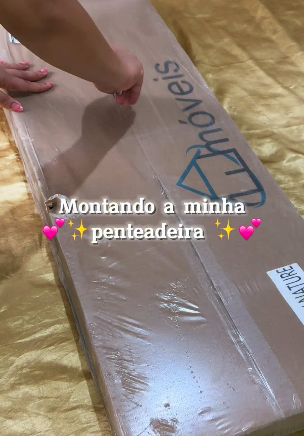 Montando minha penteadeira  #penteadeira #penteadeirasuspensa #penteadeirasimples #foryo