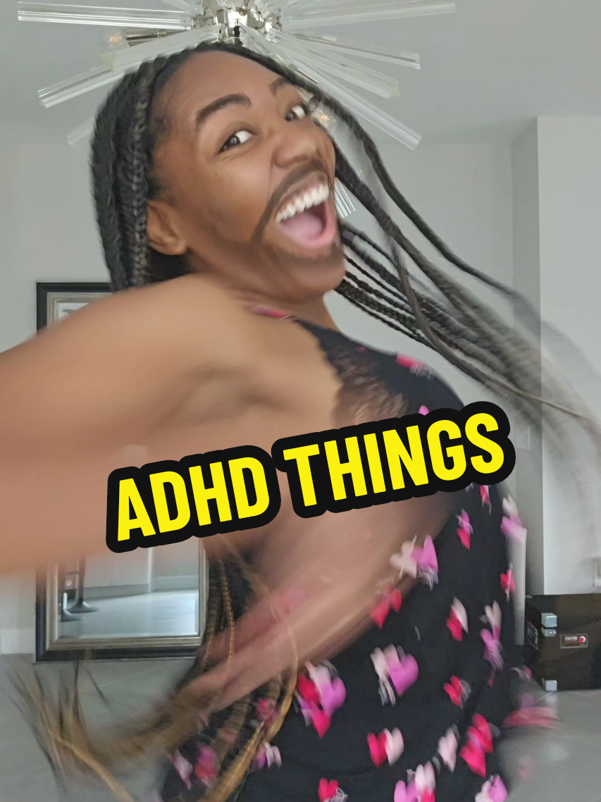 The mustache came with the song 😭🤣 #adhd #hyperactive #adhdtiktok #adhdinwomen #energy 