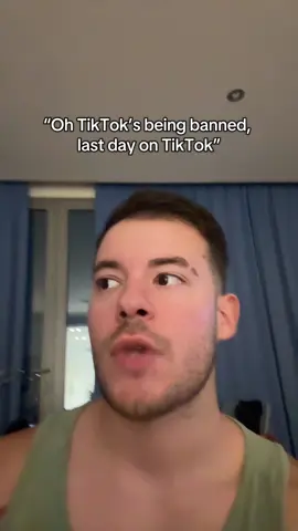 So dramatic like we all know yall will have it back up in a few days😒🙄 #endoftiktok #tiktokban #dxb #rant #tiktokshuttingdown 