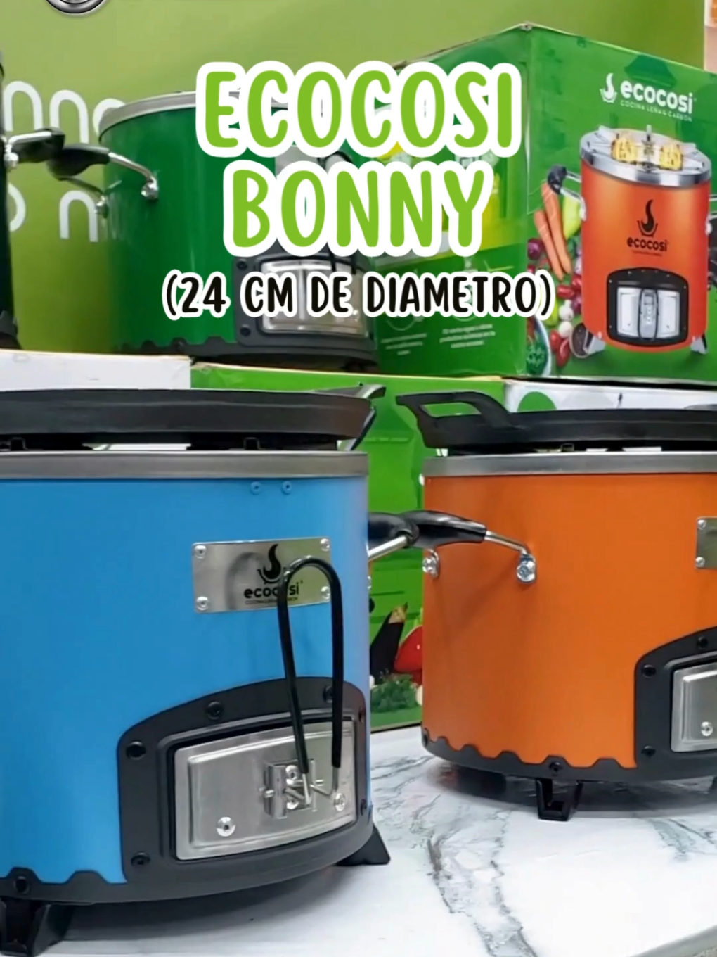¡Descubre la Ecocosi Bonny! 🔥 La cocina de leña y carbón que transforma tu experiencia culinaria. Con un diseño robusto y eficiente, no solo cocina a la perfección, sino que también incluye una plancha de sartén fundido 🥘 que te permite preparar desde deliciosos guisos hasta los mejores asados 🍖. Ideal para quienes buscan un rendimiento excepcional y la autenticidad del sabor tradicional. 🌱 ¡Haz de cada comida una obra maestra con Ecocosi Bonny! ✨ #CocinaDeLeña #EcocosiBonny #SaborTradicional #CocinaConCarbón #GastronomíaNatural #CocinaRústica #cocinasostenible #olecrammi 