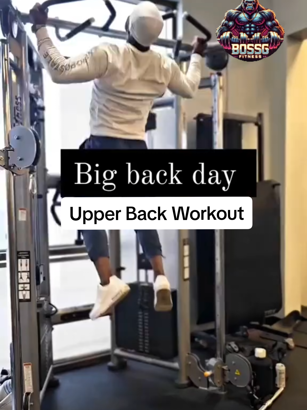 Upper back workout #bigback #backday #backdaybestday #backdayroutine #lowerbackworkout #upperbackworkout #bigbackactivities #bigbacks #bossgfitness #musclepump #feelthepump #personaltrainer #trainer 